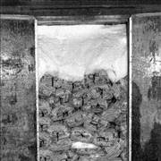 Picture Of Refrigerator Car With Top Icing Of Bagged Vegetables